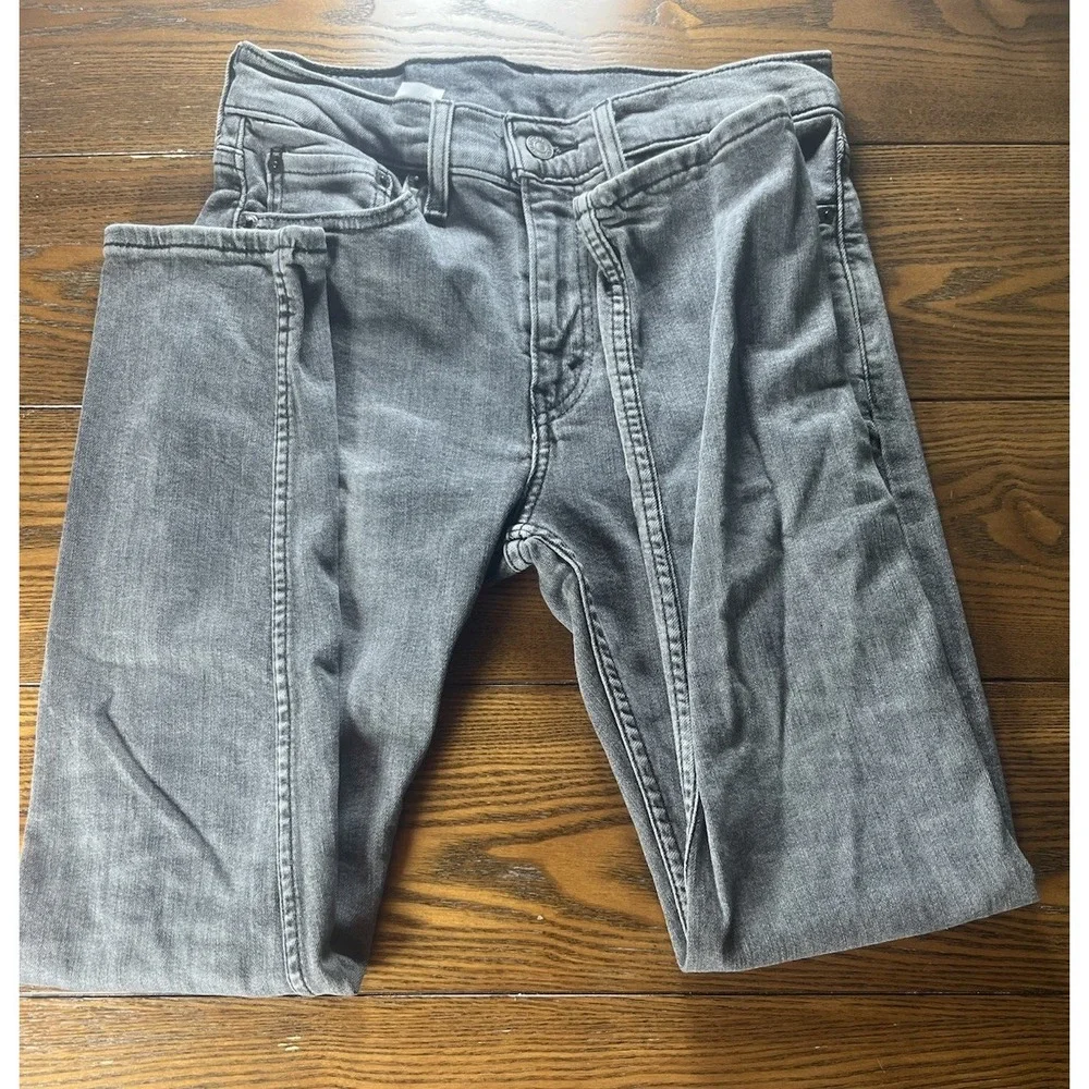 Levis 510 Slim Fit Jeans Men's 28x29 Black/Charcoal